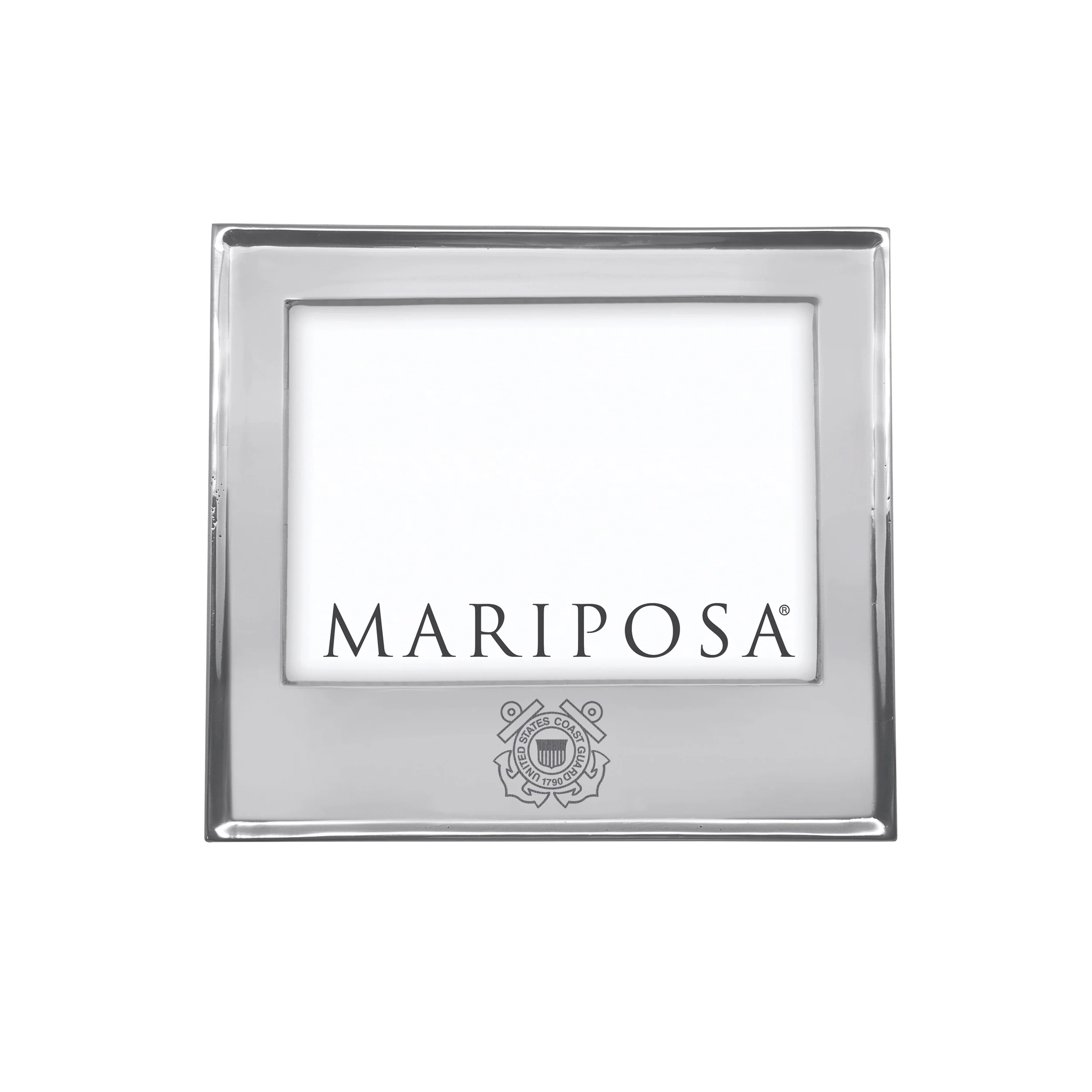MARIPOSA Coast Guard Logo Signature 5x7 Statement Frame