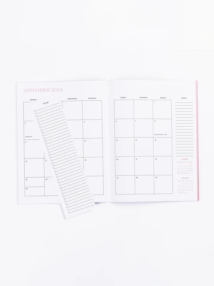 Mary Square Large Monthly Academic Planner - Trunk Show - Image 6