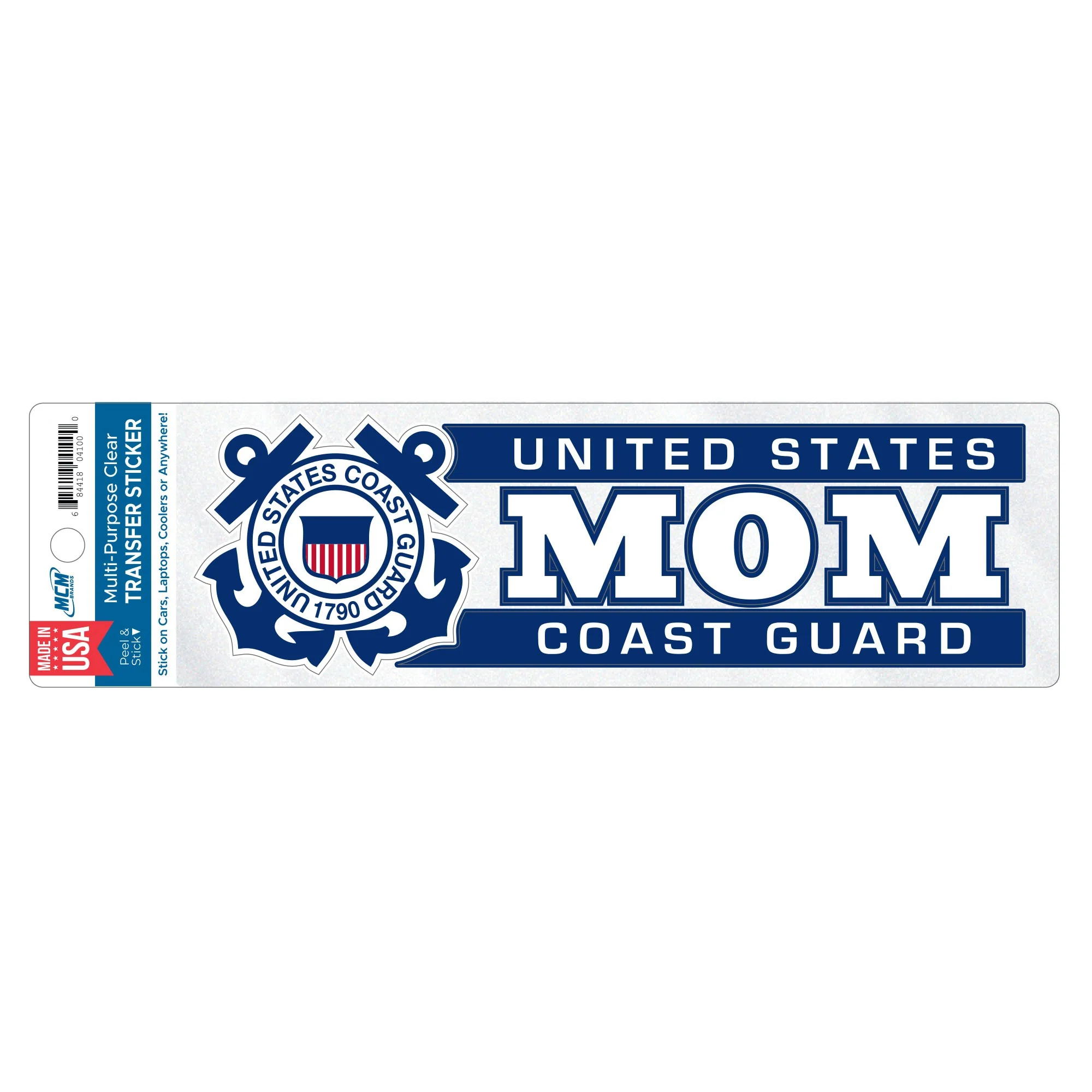 MCM Coast Guard Mom Sticker