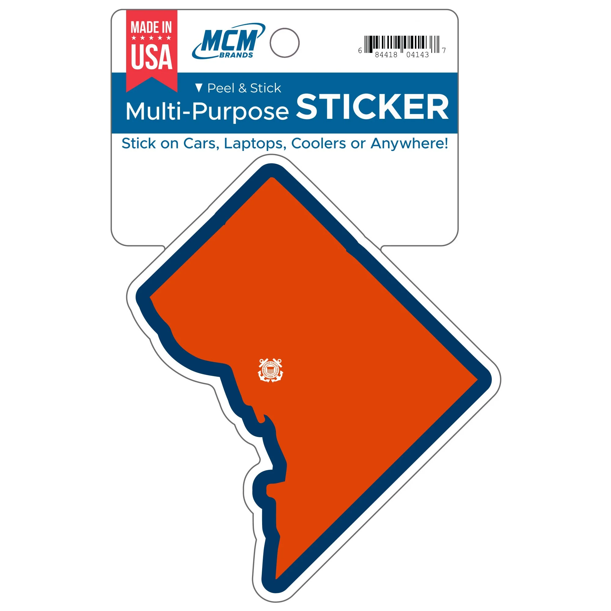 MCM USCG St. Elizabeth DC Sticker