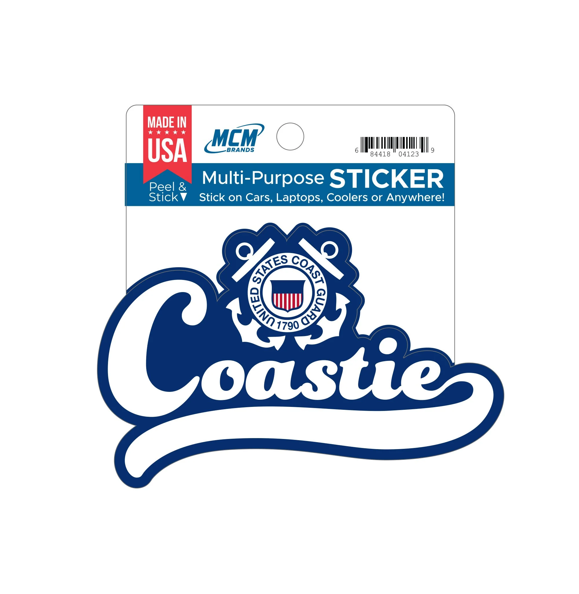 MCM USCG Coastie Sticker