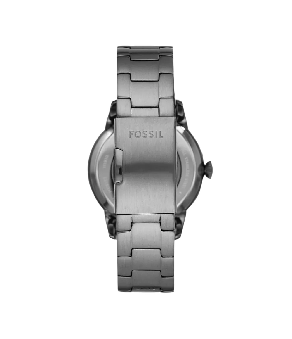 Fossil Townsman Automatic Smoke Stainless Steel Watch - Image 2