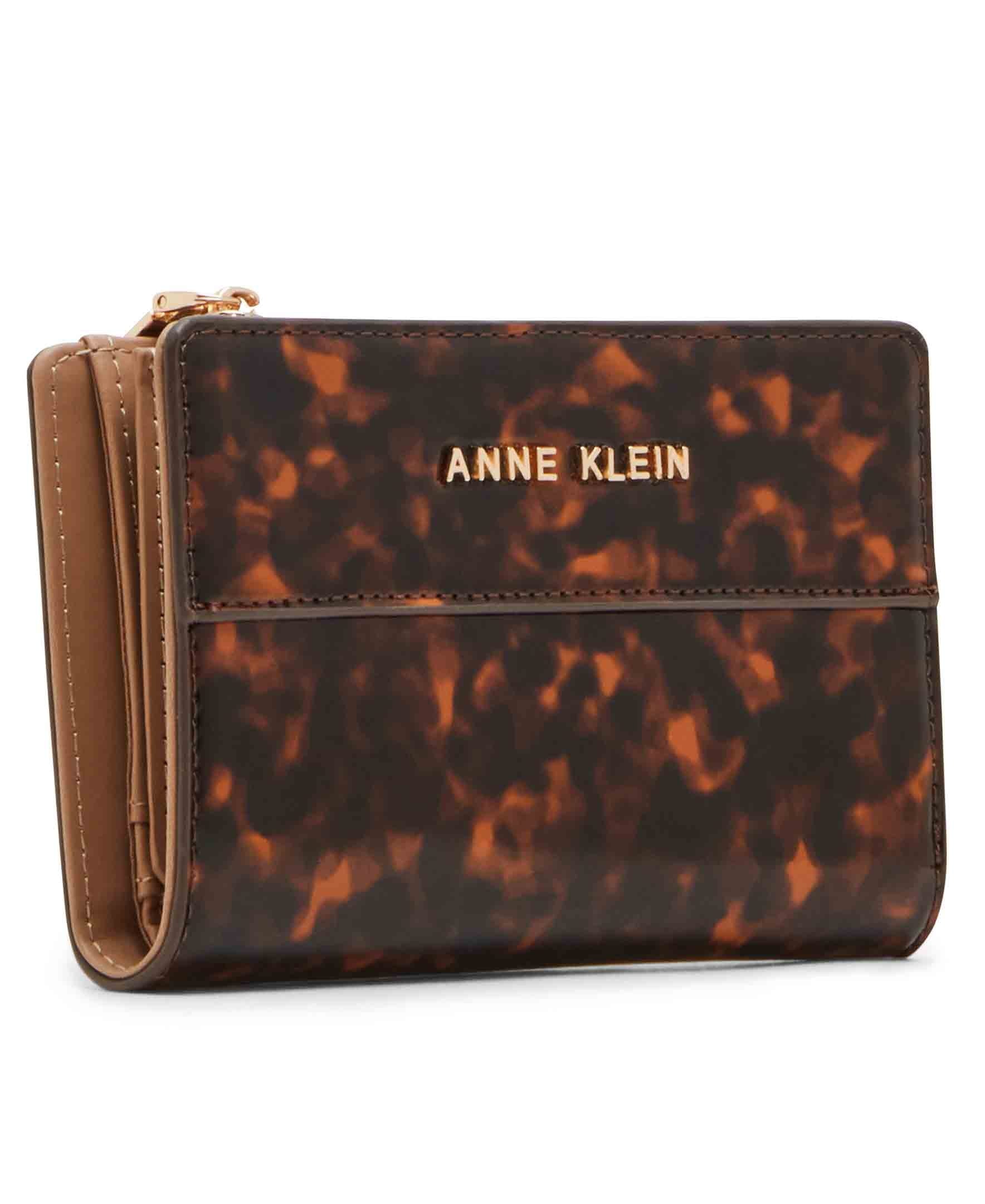 Anne Klein Medium Bifold Tortoise Wallet - Image 2