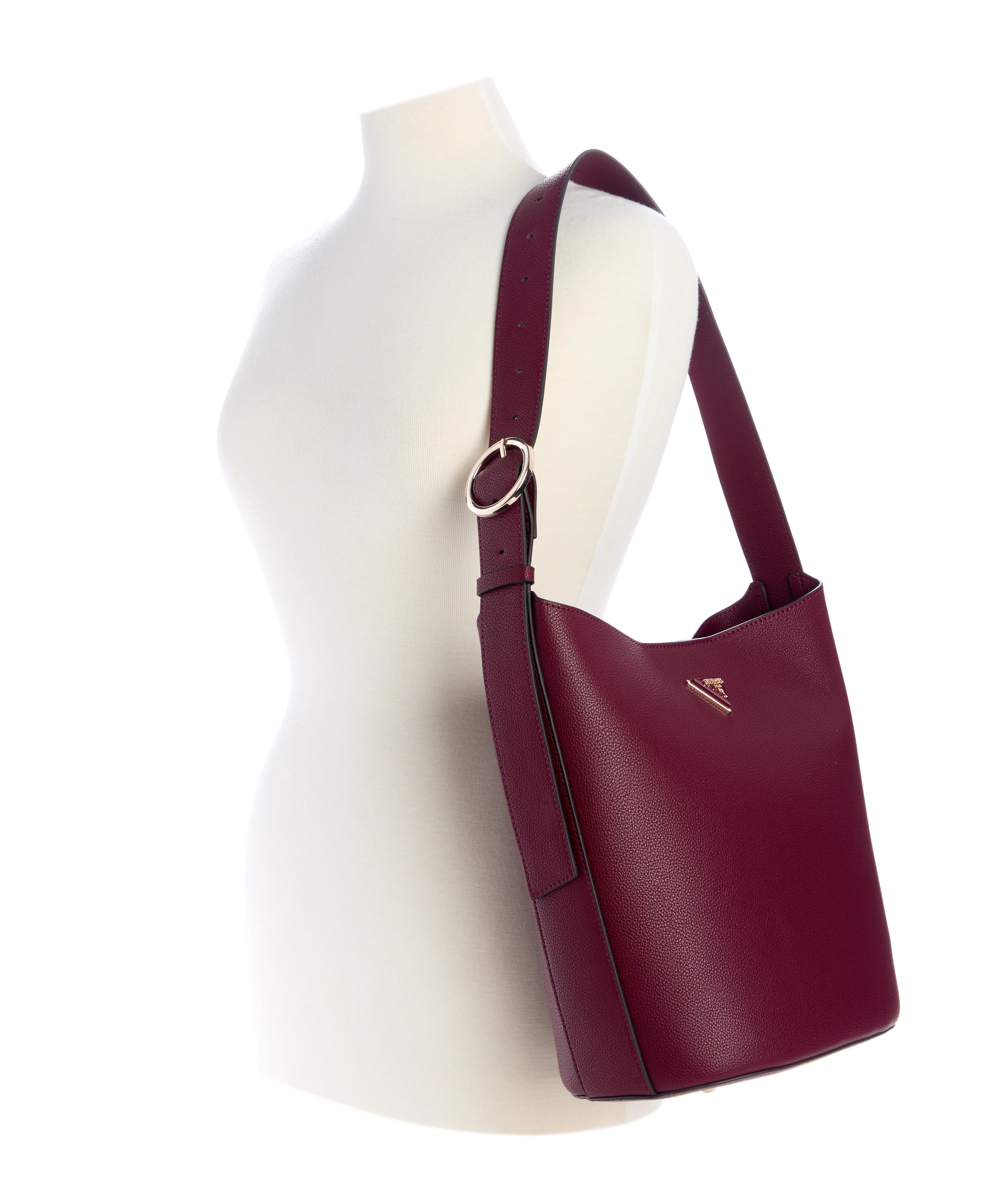 GUESS Meridian II Bucket Handbag - Image 6