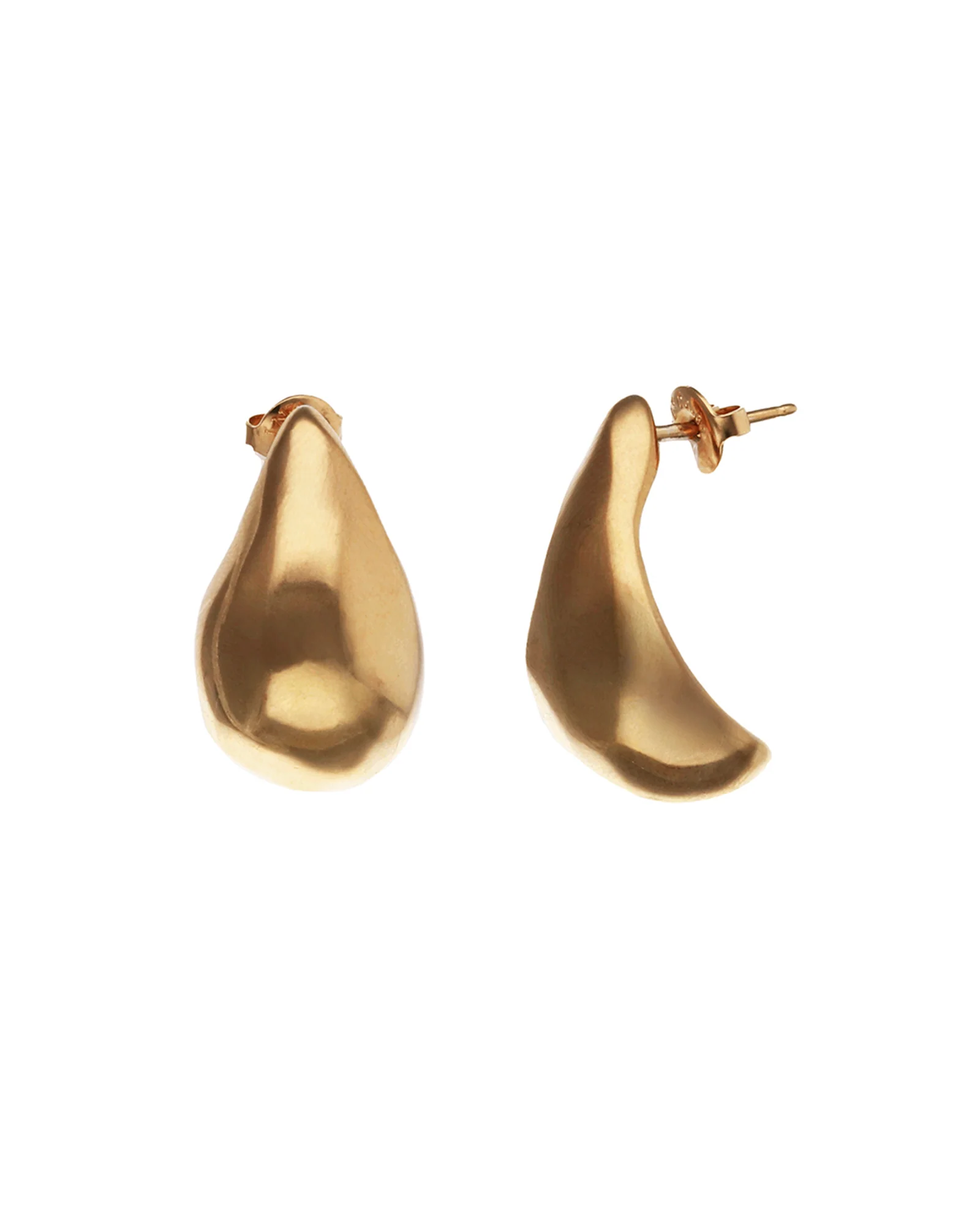 UNOde50 Medula Gold Teardrop Earrings - Image 2