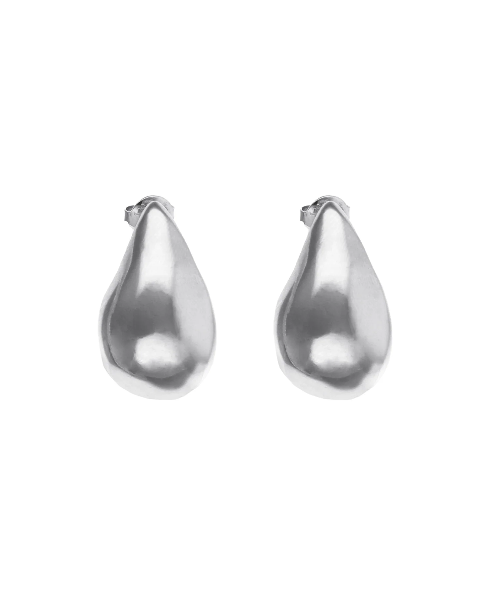 UNOde50 Medula Silver Teardrop Earrings