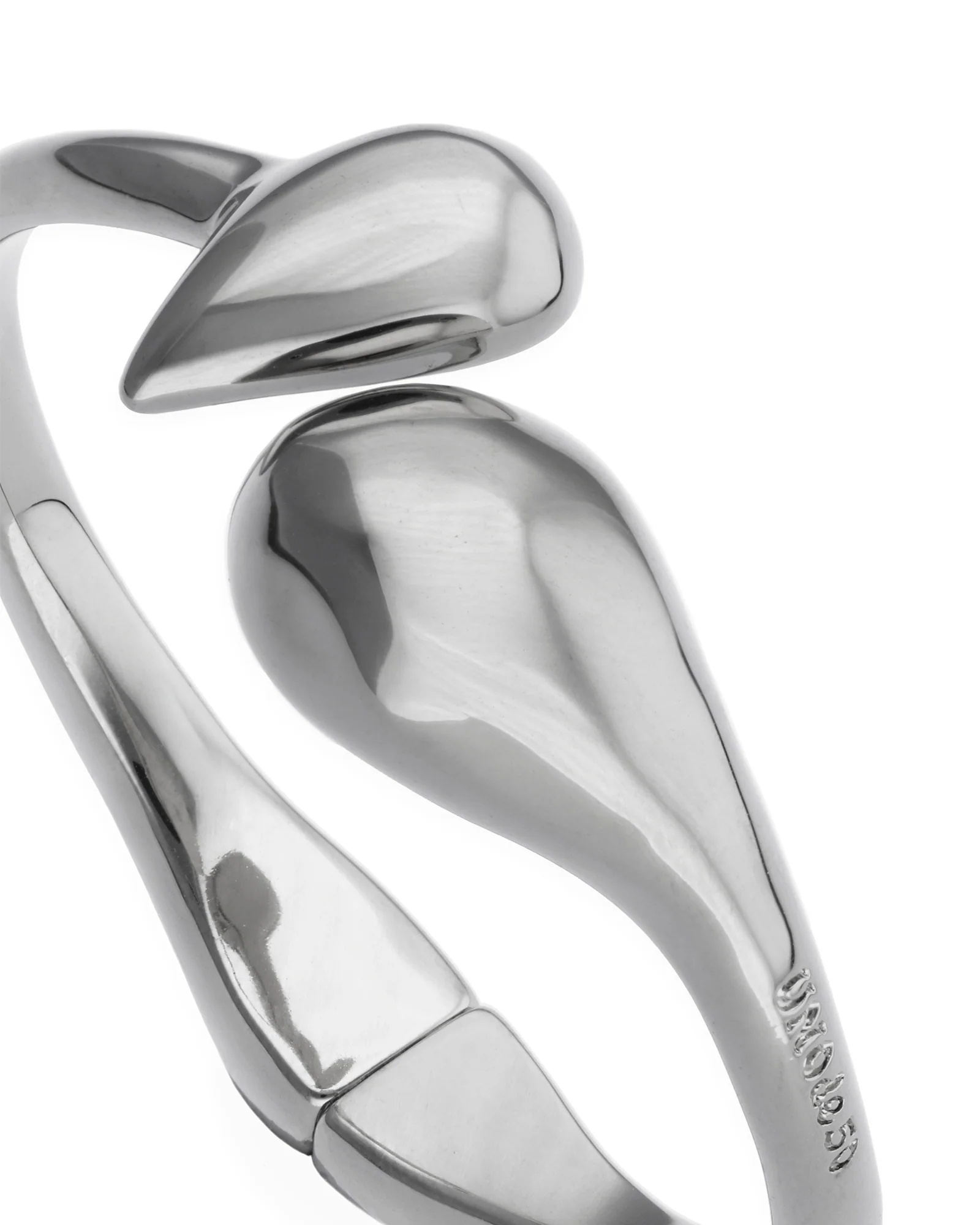 UNOde50 Medula Silver Hinged Bracelet - Medium - Image 3