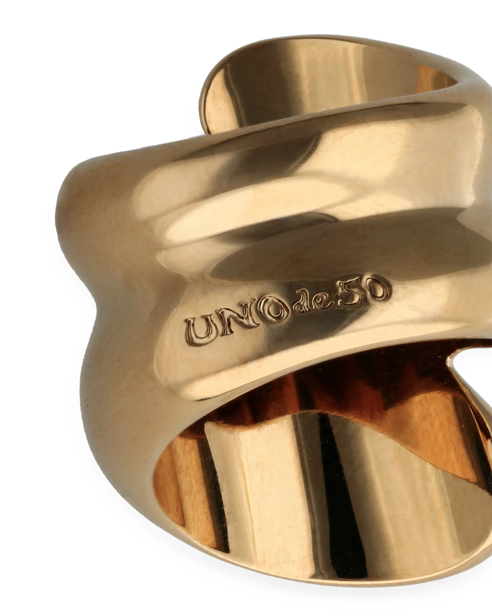 UNOde50 Medula Wrap Silver-Plated Ring - 8.5 - Image 3