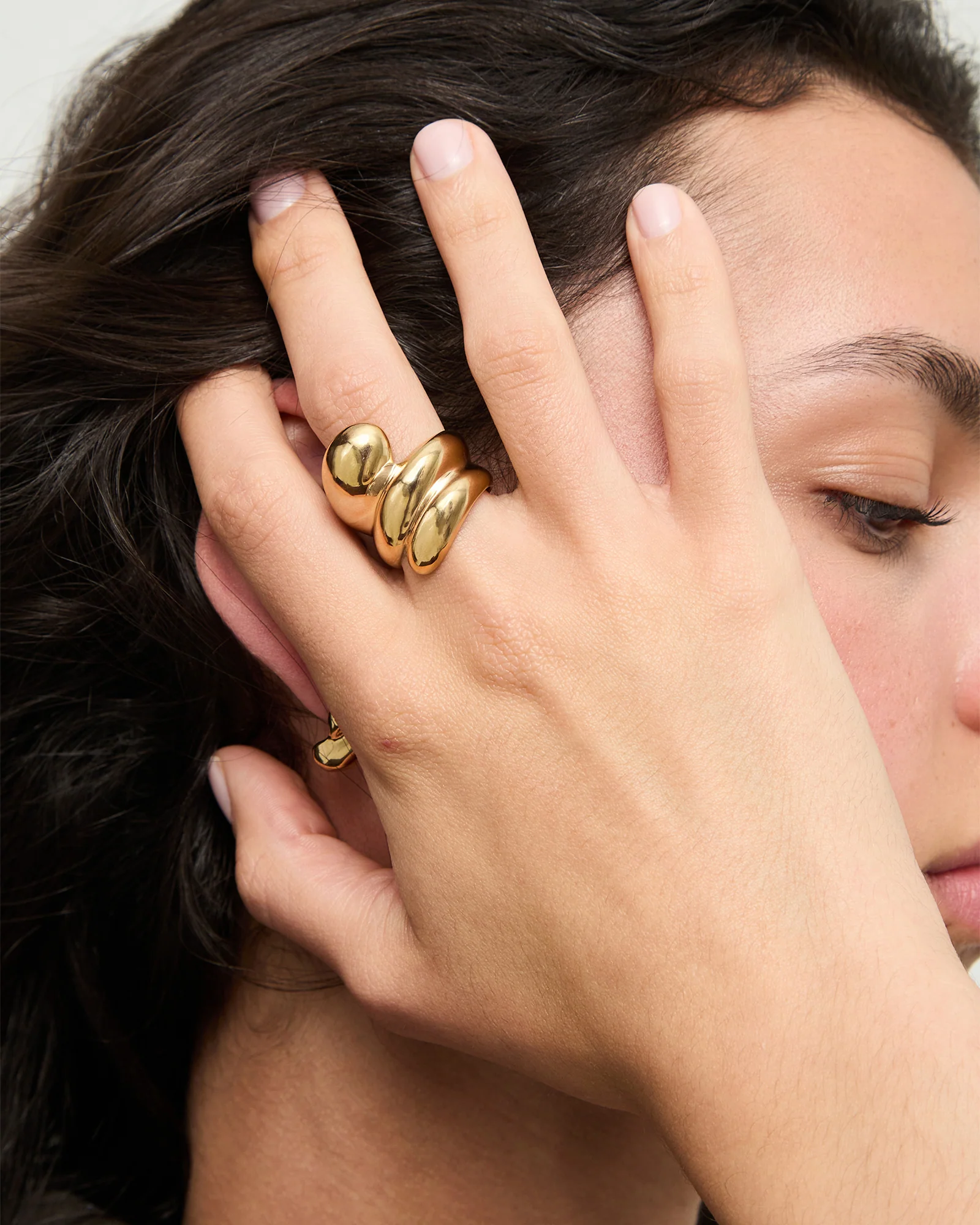 UNOde50 Medula Wrap Silver-Plated Ring - 8.5 - Image 5