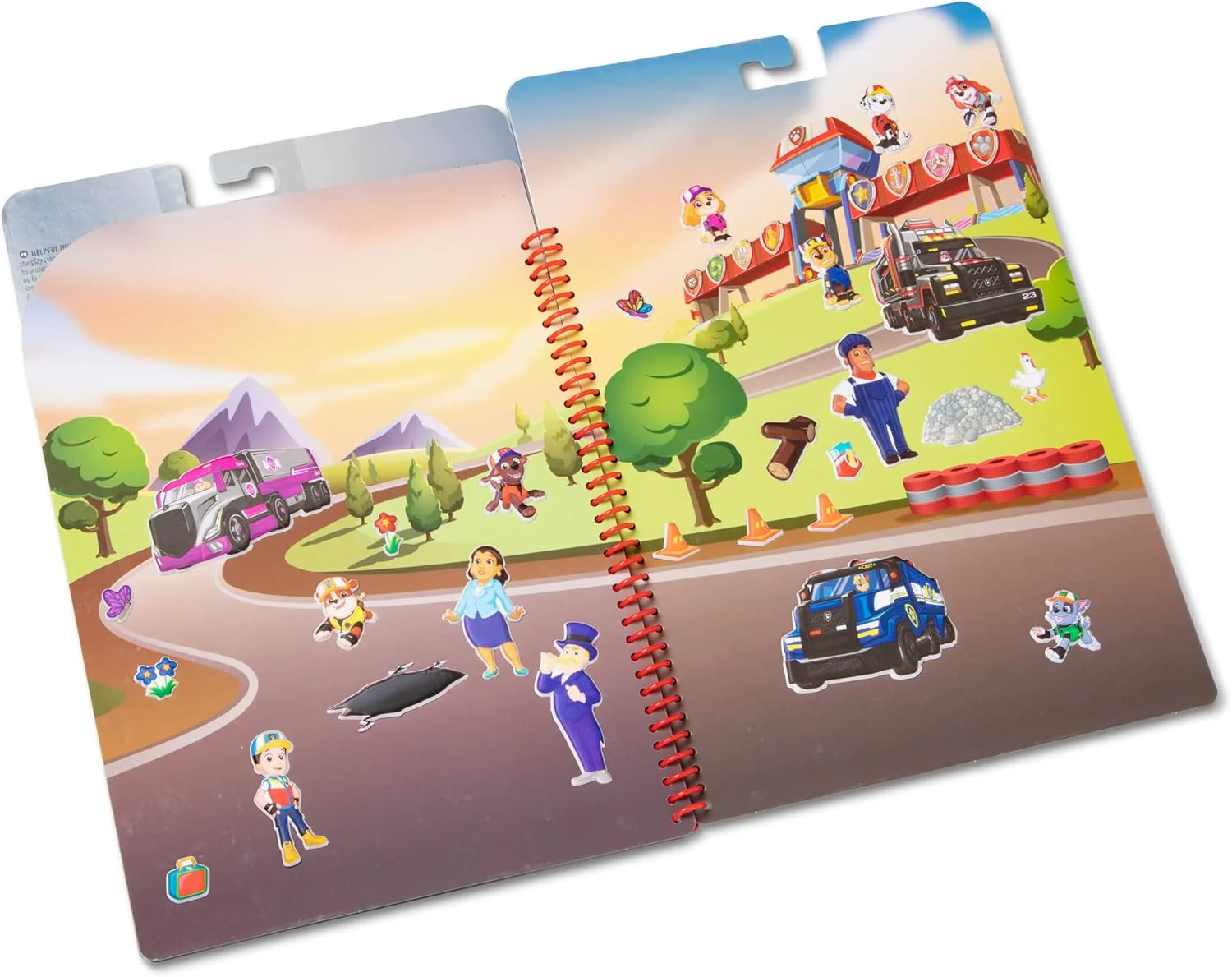 Melissa & Doug PAW Patrol Restickable Puffy Stickers - Big Pup Trucks - Image 4