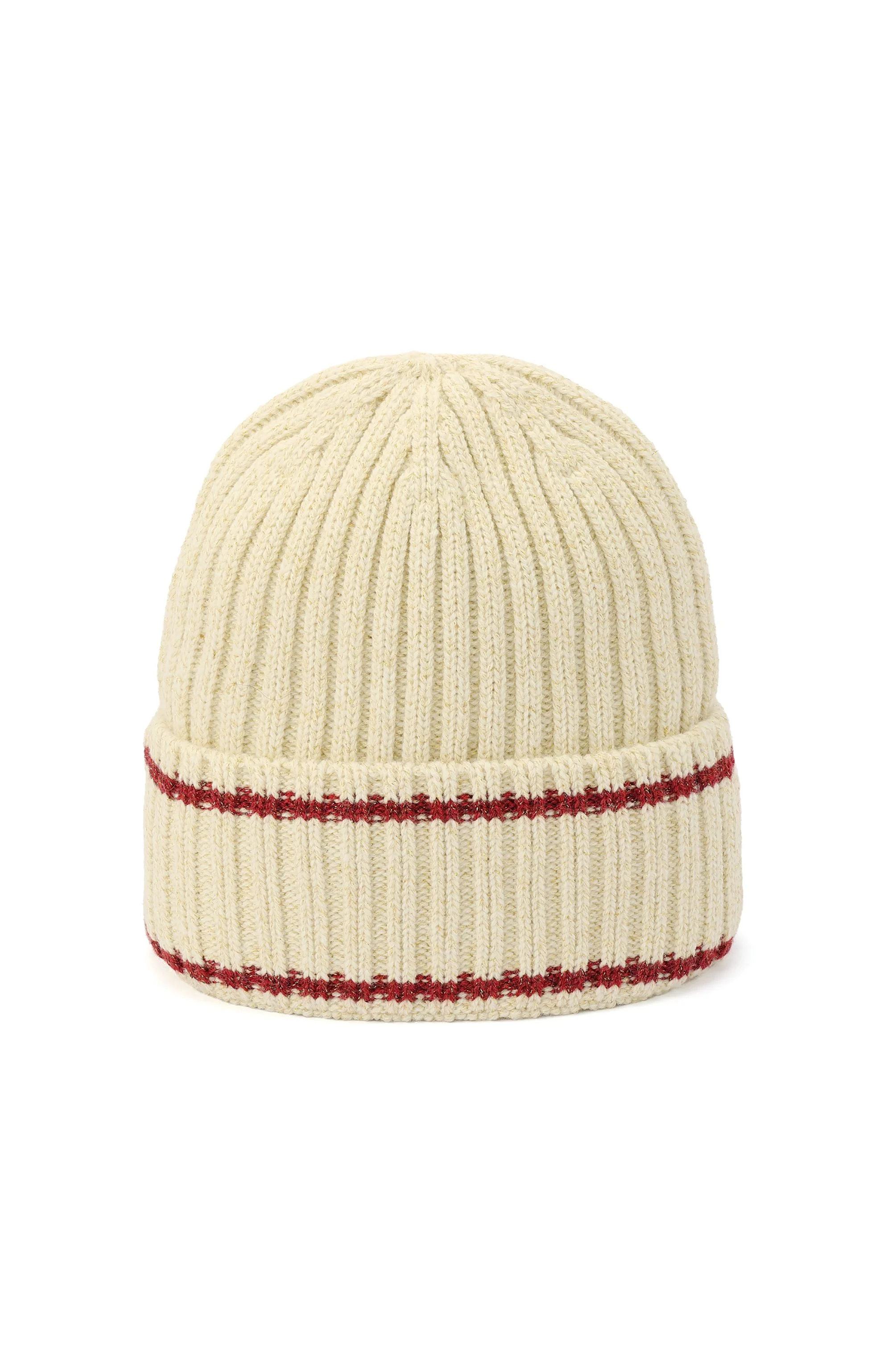 Hunter Metallic Rib Logo Cuff Beanie - Image 2