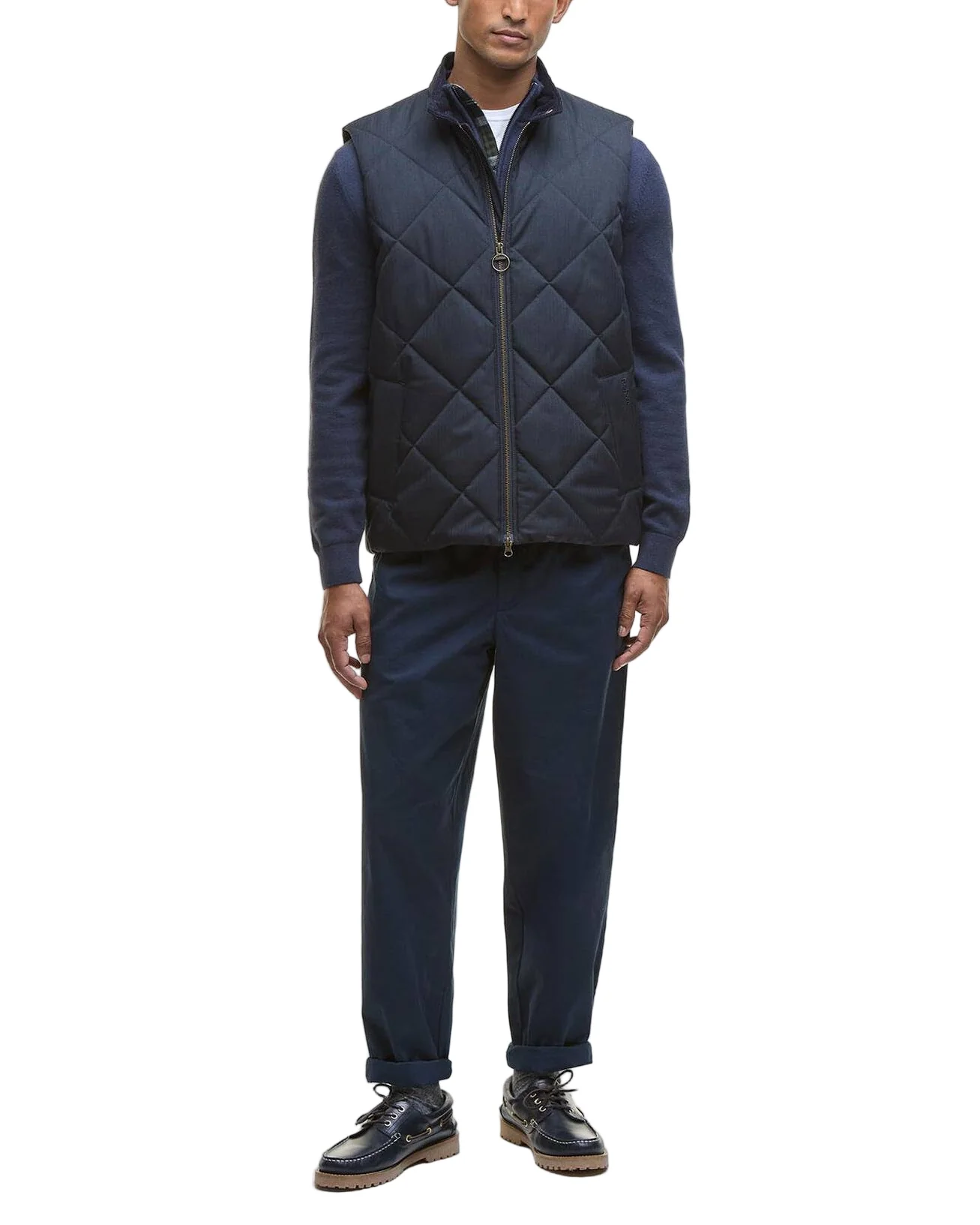 Barbour Mens City Harrington Quilted Gilet Vest - Image 4