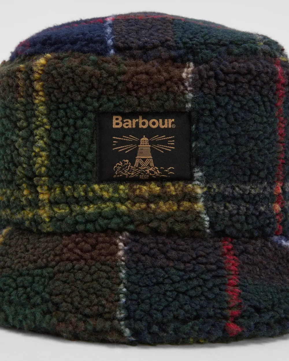 Barbour Mens Field Fleece Bucket Hat - Image 3