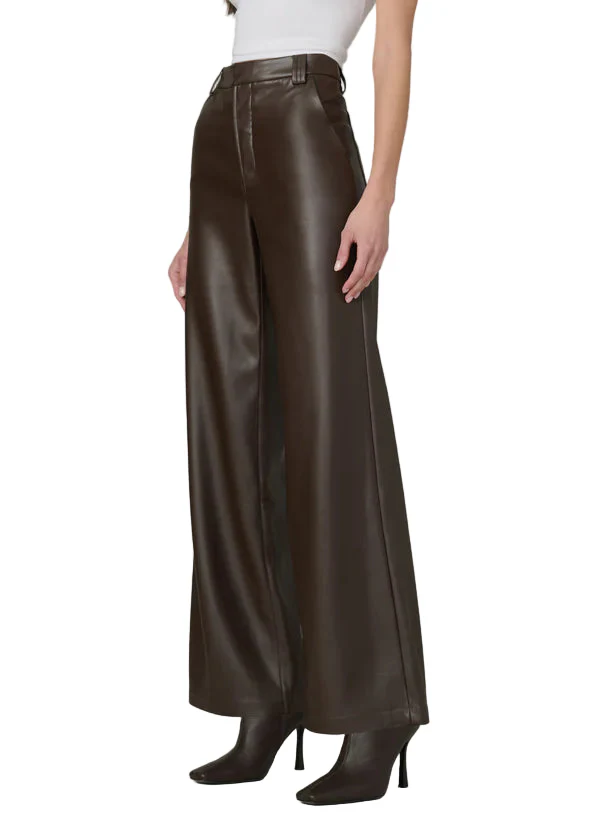Joe's Jeans Womens Mia Vegan Leather Trousers - Image 2
