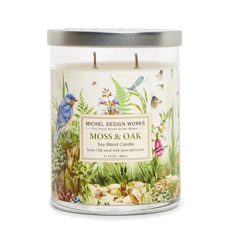 Michel Design Works Moss & Oak Medium Tumbler Candle