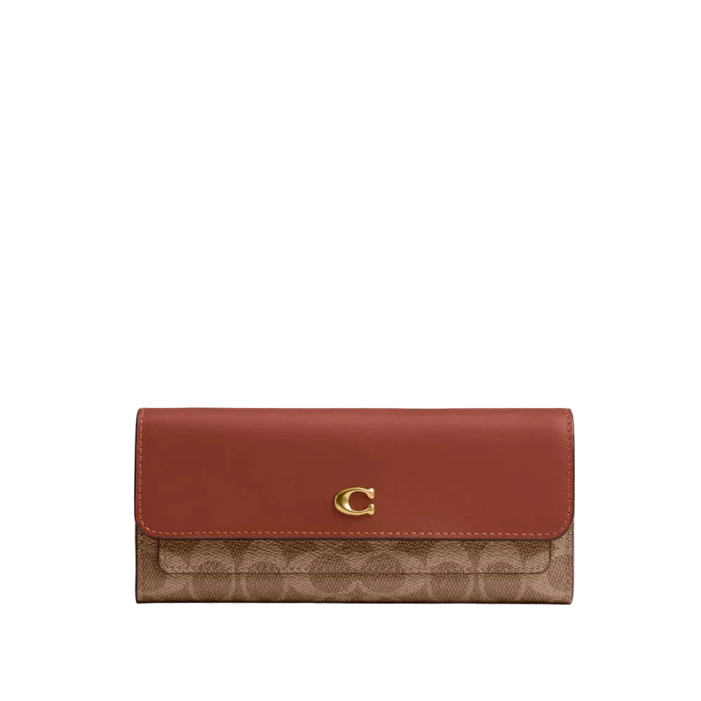 Coach Mila Long Flap Wallet