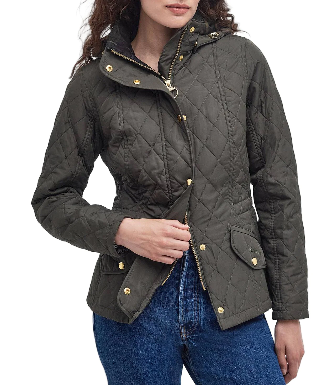 Barbour Womens Millfire Quilted Jacket - Image 2