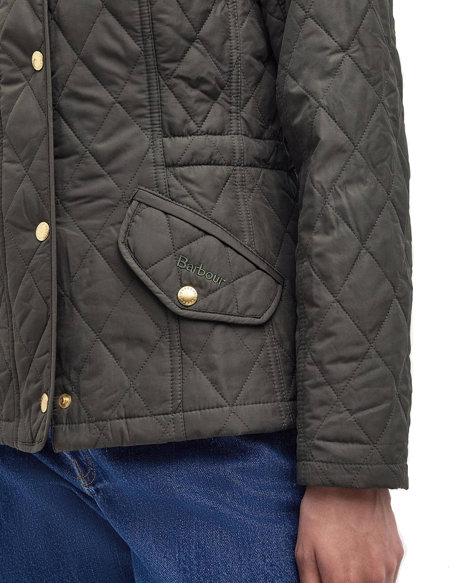 Barbour Womens Millfire Quilted Jacket - Image 4