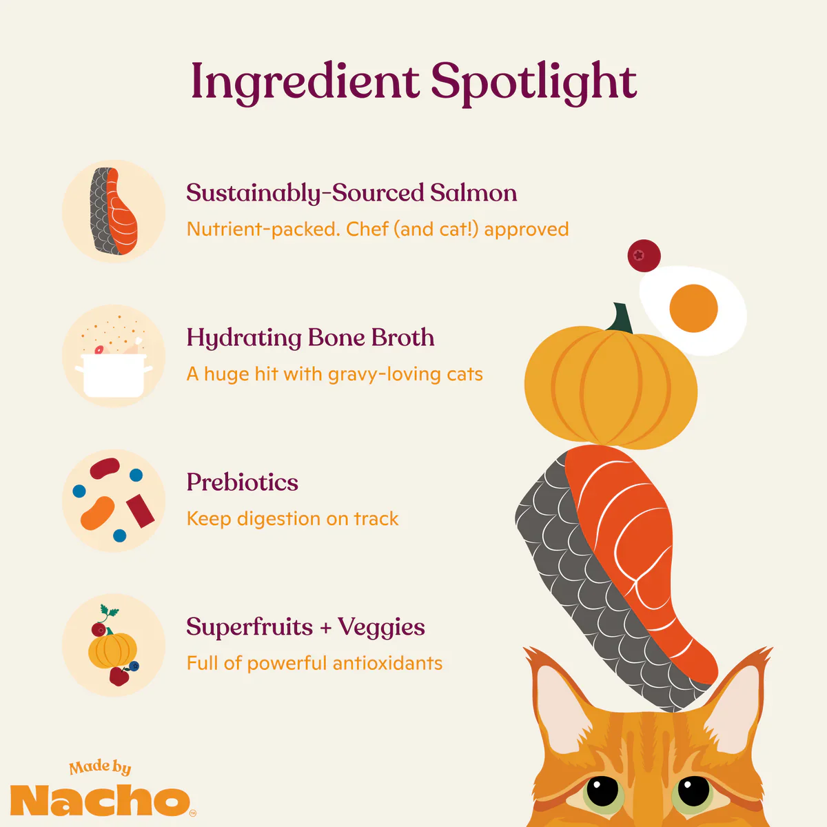 Made By Nacho Minced Salmon in Bone Broth - 2.5 oz. - Image 4