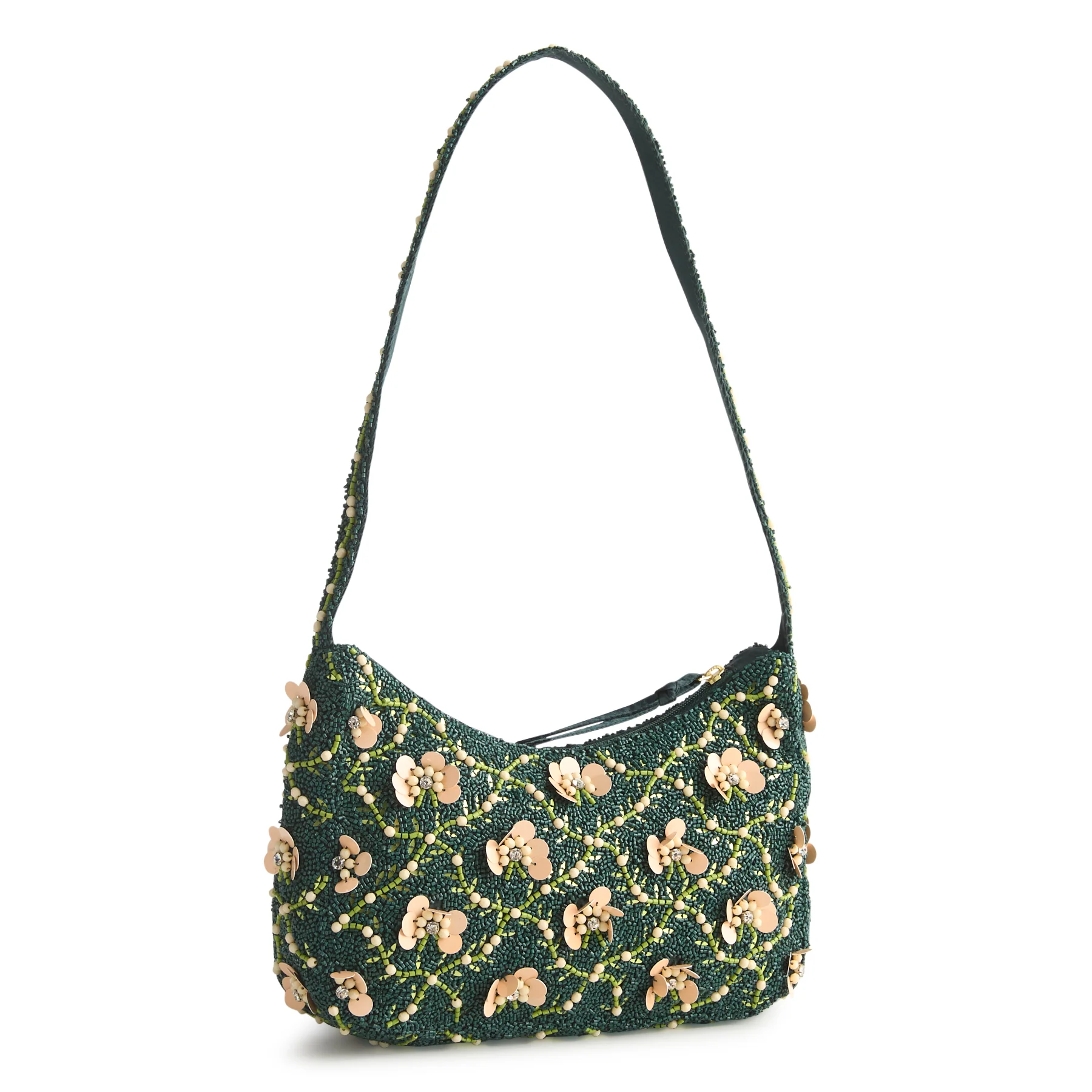 Vera Bradley Mini Roxbury Crescent Shoulder Handbag - Image 2