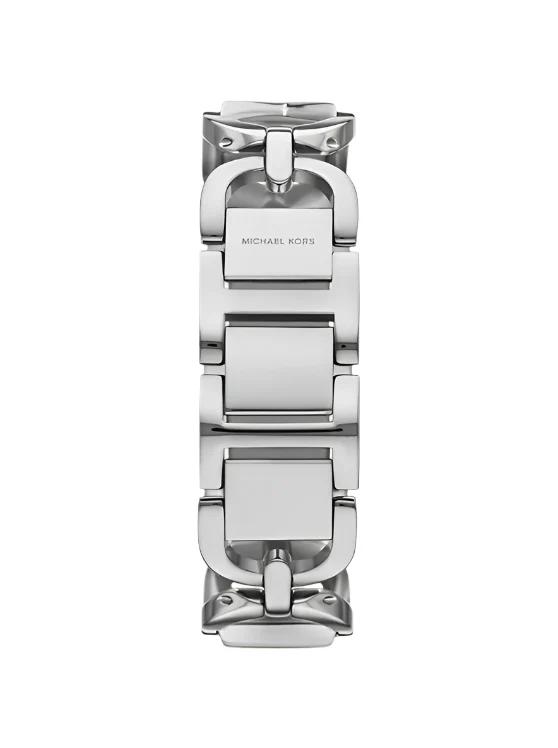 Michael Kors Womens Mini Empire Silver-Tone Watch - Image 3