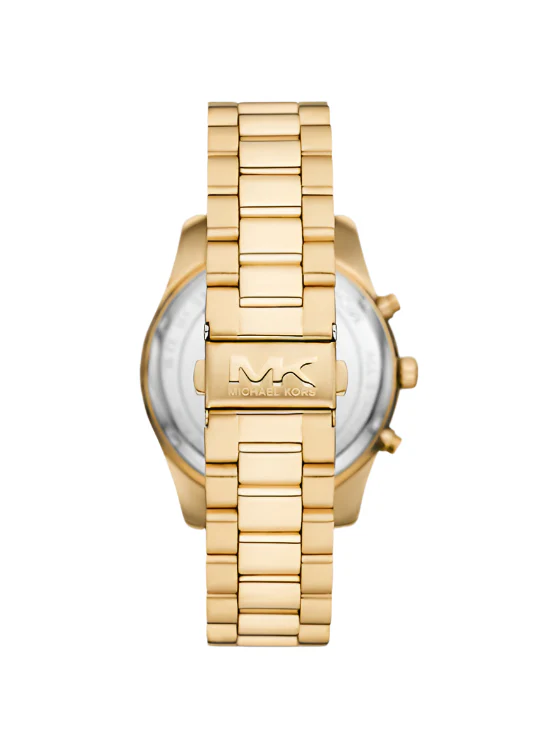 Michael Kors Mens Oversized Lexington Gold-Tone Watch - Image 3
