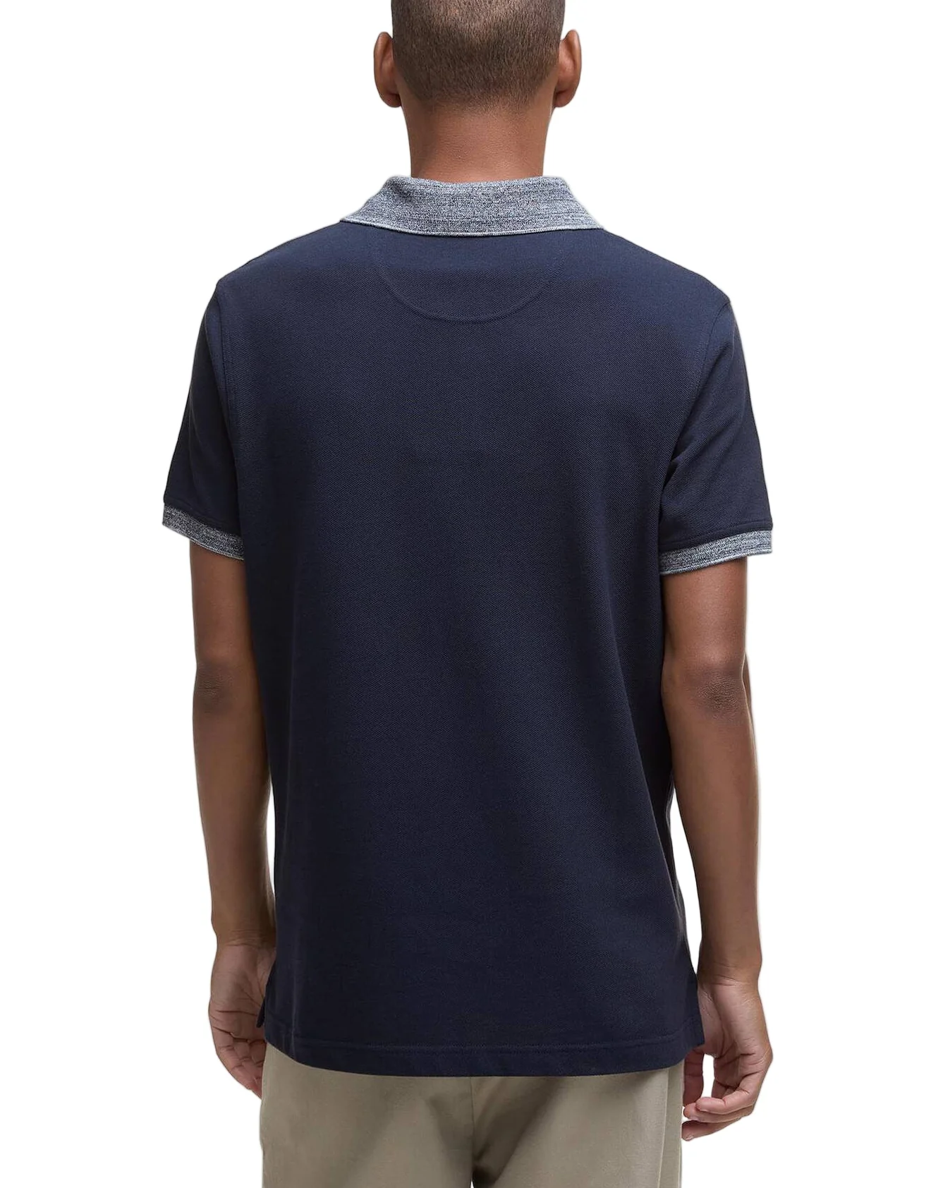 Barbour Mens Marlton Tailored Short Sleeve Polo Shirt - Image 3