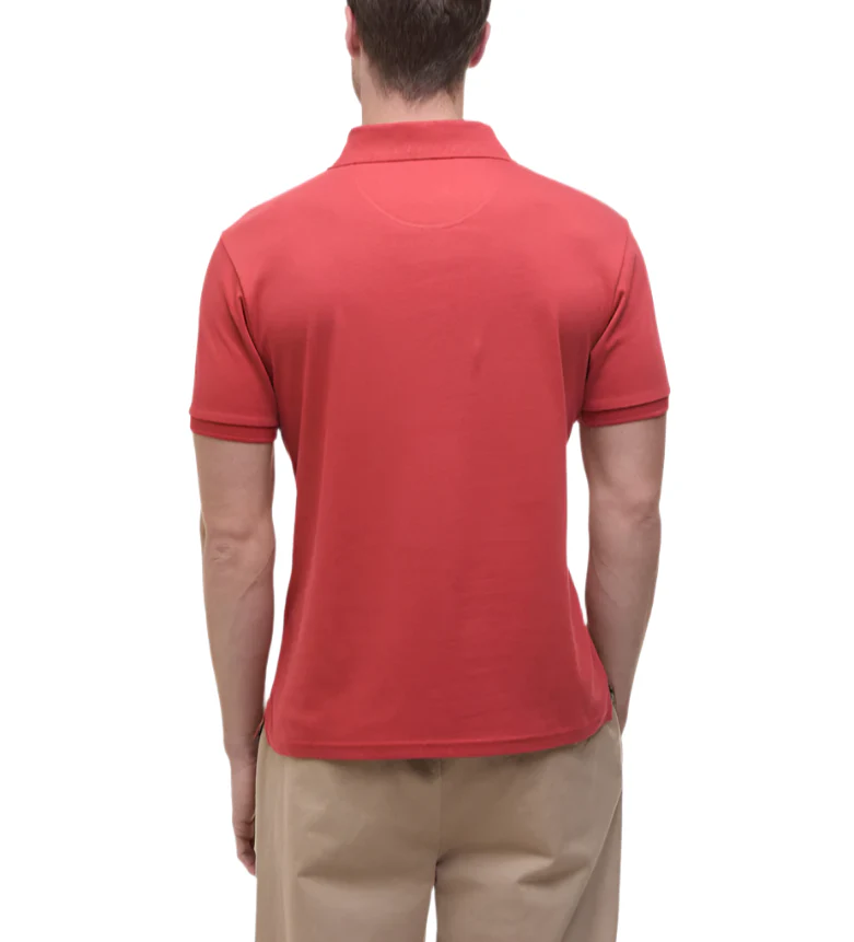 Barbour Mens Hylton Short Sleeve Polo Shirt - Image 3