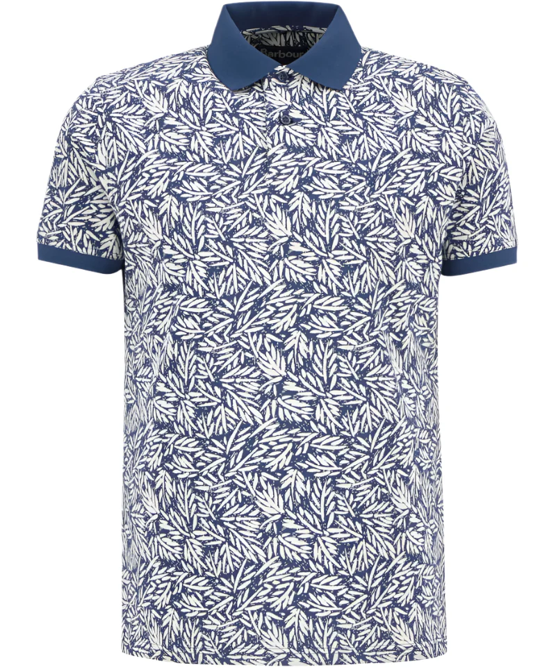 Barbour Mens Jackstone Relaxed Fit Short Sleeve Polo Shirt