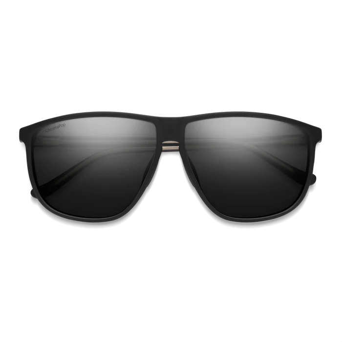 Smith Mono Lake Matte Black Frame - ChromaPop Polarized Black Lens - Polarized Sunglasses - Image 2
