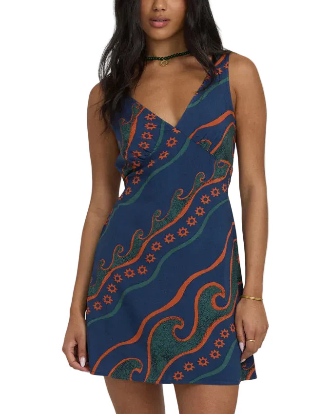 Billabong Womens Morning Swell Mini Dress - Image 2
