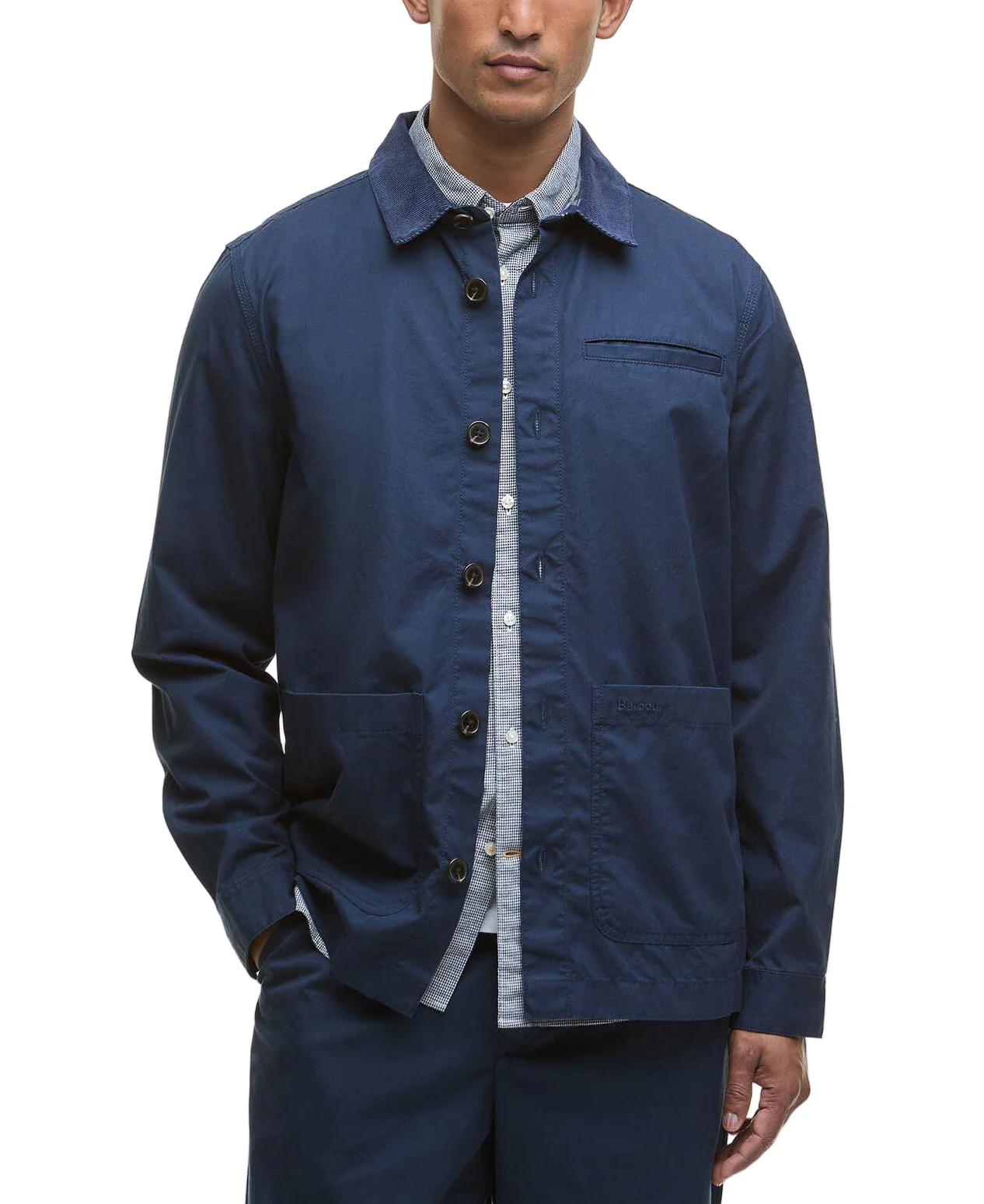 Barbour Mens Cole Tailored Overshirt - Image 2