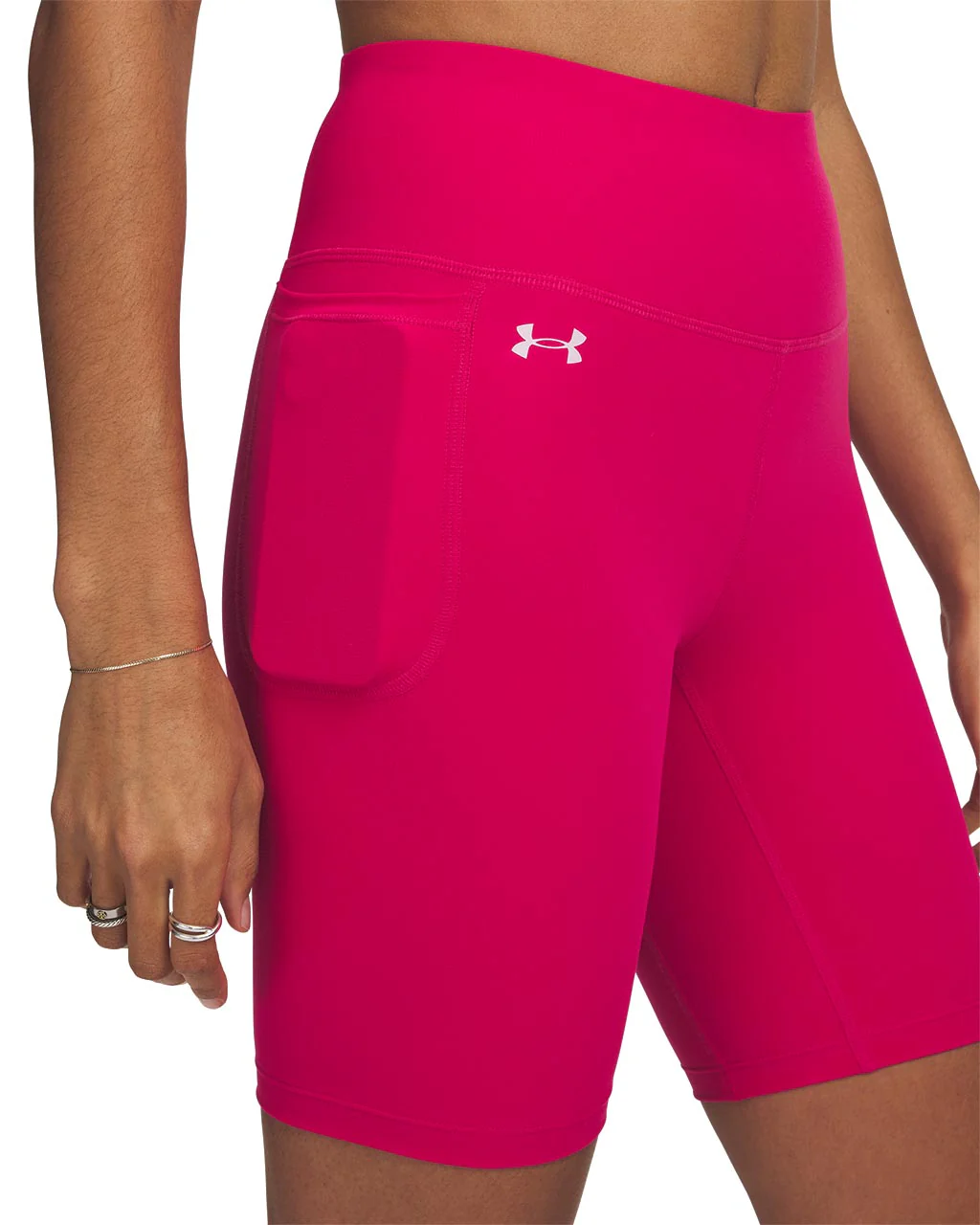 Under Armour Womens UA Motion Bike Shorts - Image 3