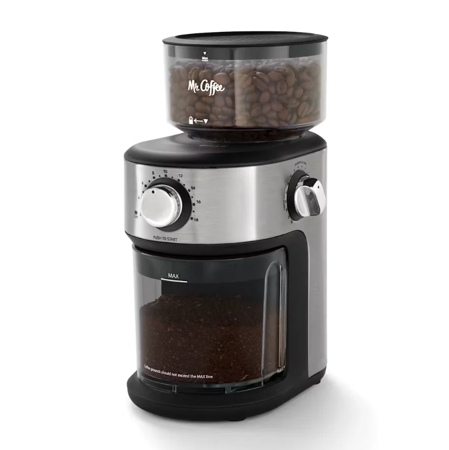 Mr. Coffee Cafe Grind 18-Cup Automatic Burr Grinder