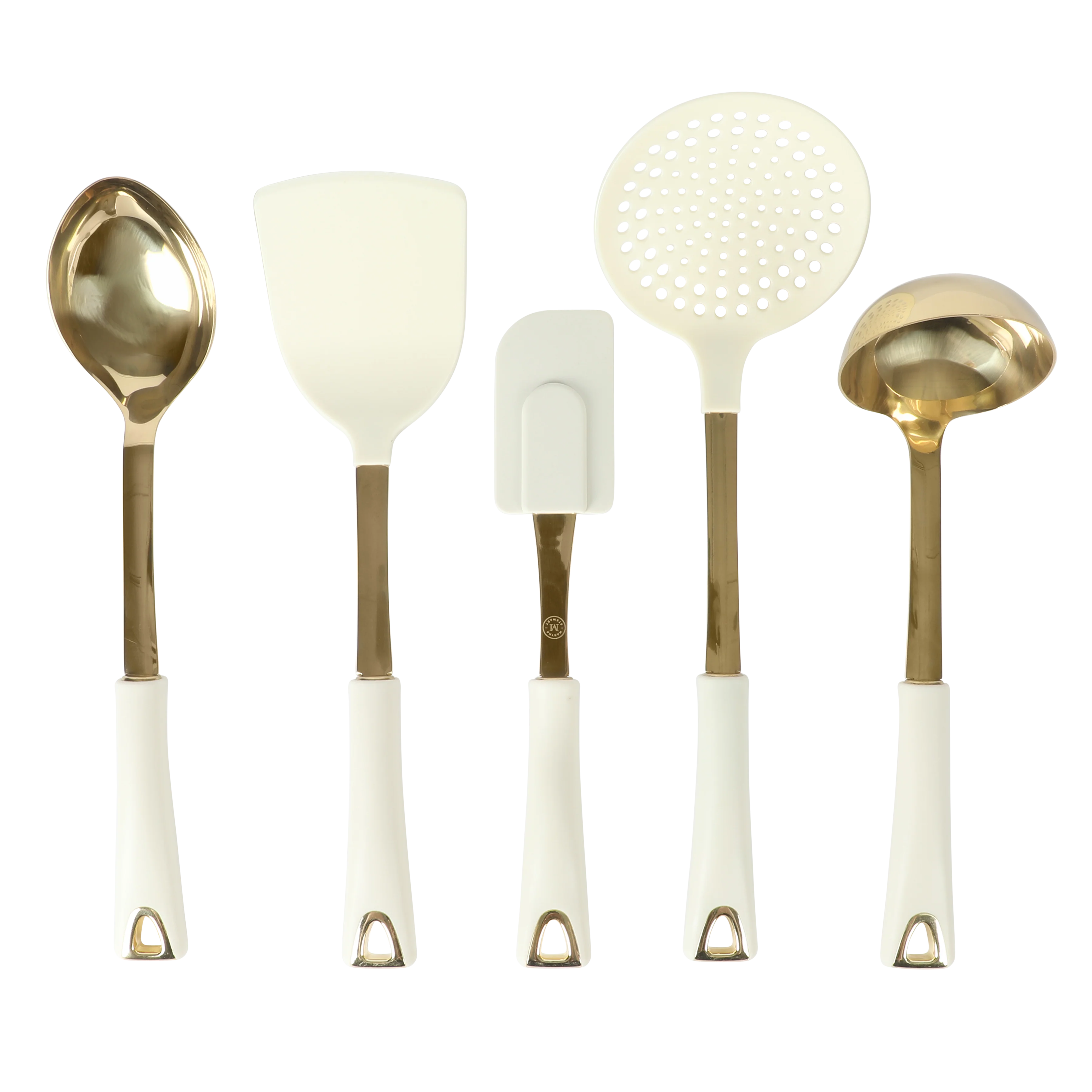 Martha Stewart Lockton Stainless Steel & Nylon Kitchen Tool Set - 5 Piece