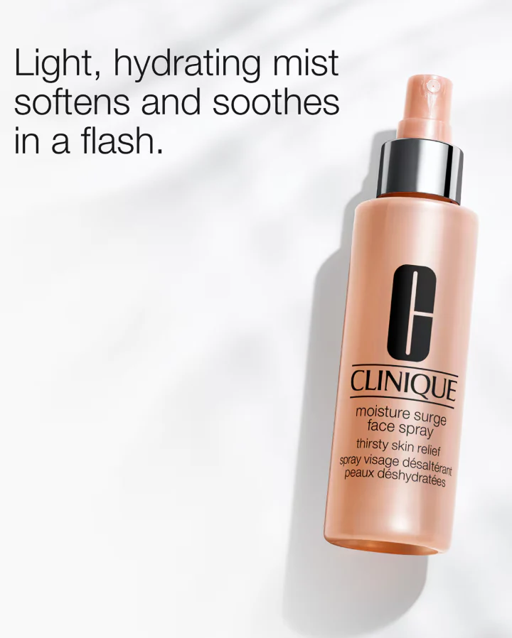 Clinique Moisture Surge Thirsty Skin Relief Face Spray - 4.2 oz. - Image 2