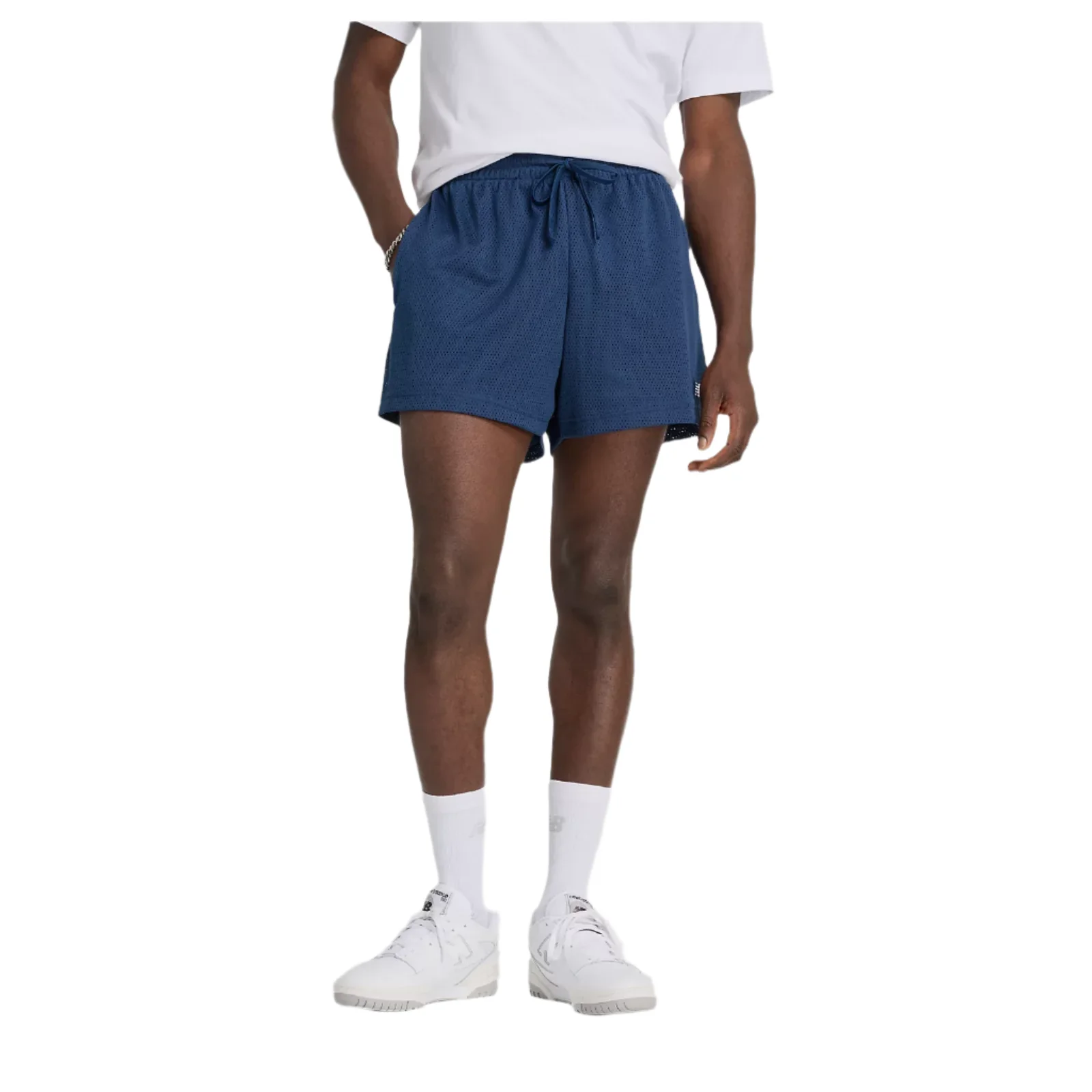 New Balance Mens Sport Essentials Mesh 5" Shorts - Image 2