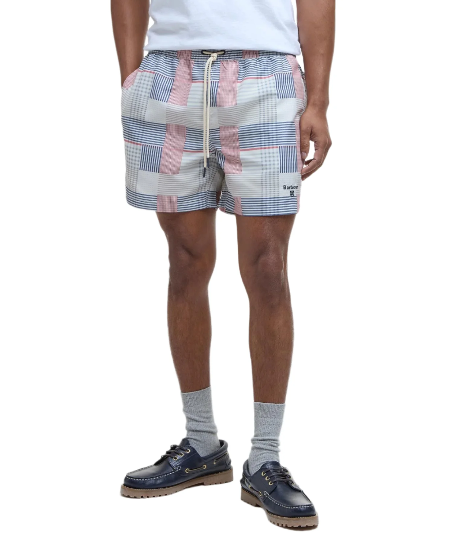 Barbour Mens Patch Swim Shorts - Image 2