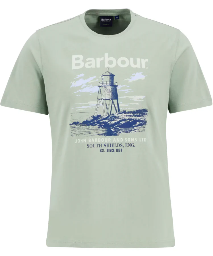 Barbour Mens Harbourside Short Sleeve T-Shirt - Image 2