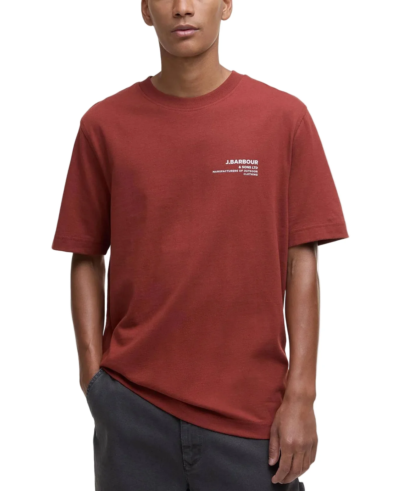 Barbour Mens Parkend Photographic Relaxed Short Sleeve T-Shirt - Image 2