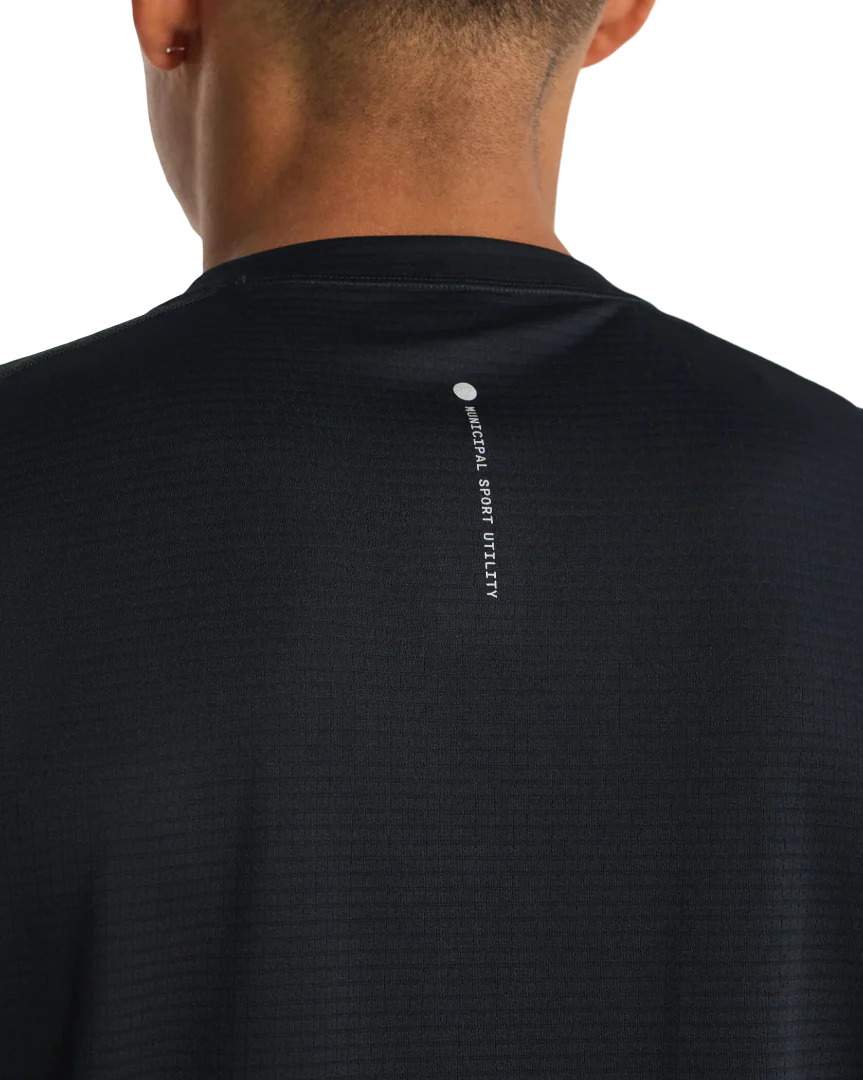 Municipal Mens Run Core Short Sleeve T-Shirt - Image 3