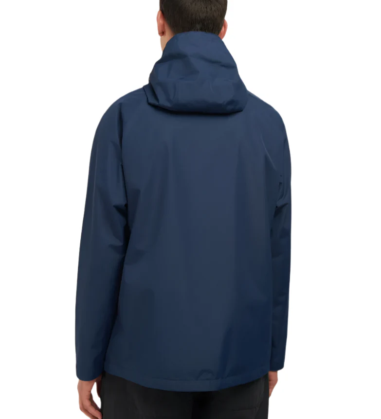 Barbour Mens Hooded Domus Waterproof Jacket - Image 3