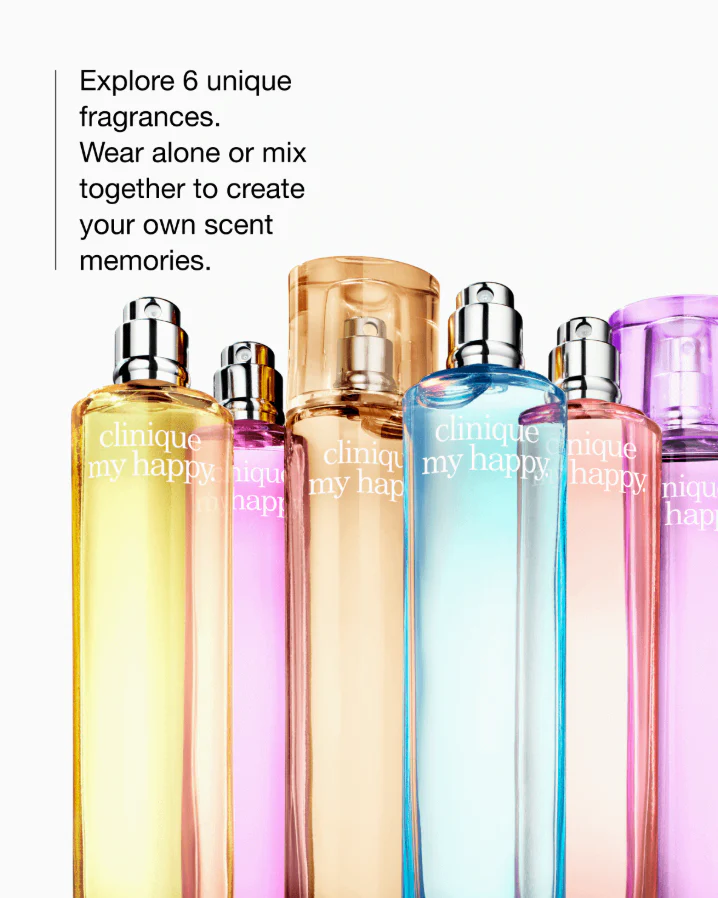 Clinique My Happy Cocoa & Cashmere Fragrance Spray - 3.4 oz. - Image 4