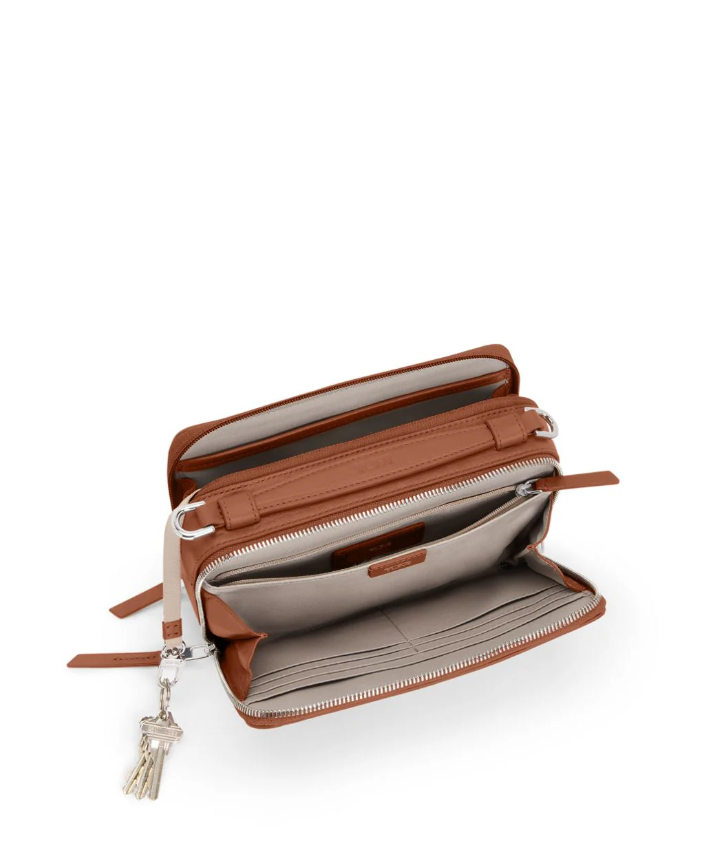 TUMI Voyageur Leather Myla Crossbody Handbag - Image 2
