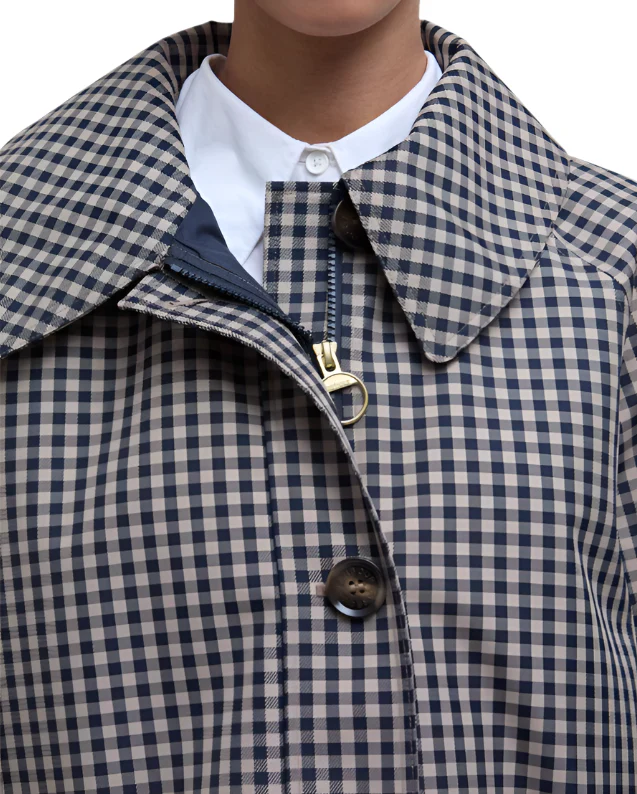 Barbour Womens Nadine Checked Showerproof Jacket - Image 5