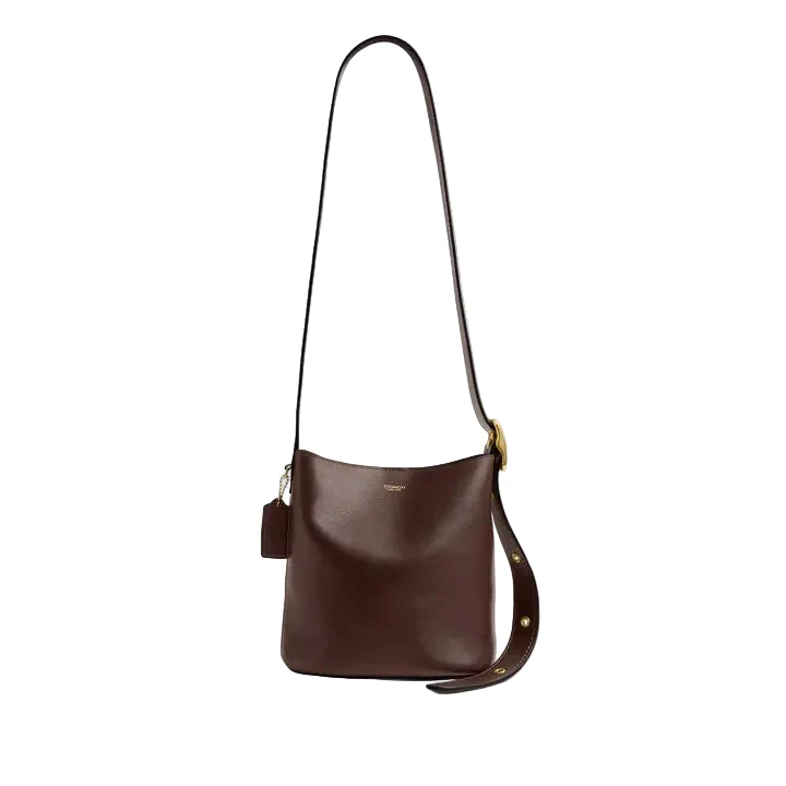 Coach Bleeker 21 Leather Bucket Bag