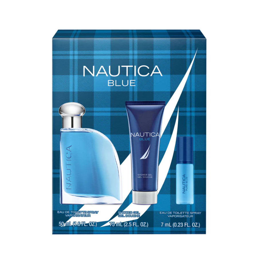 Nautica Blue 3-Piece Fragrance Gift Set