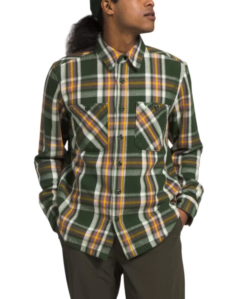 The North Face Mens Valley Twill Long Sleeve Flannel Shirt - Image 4
