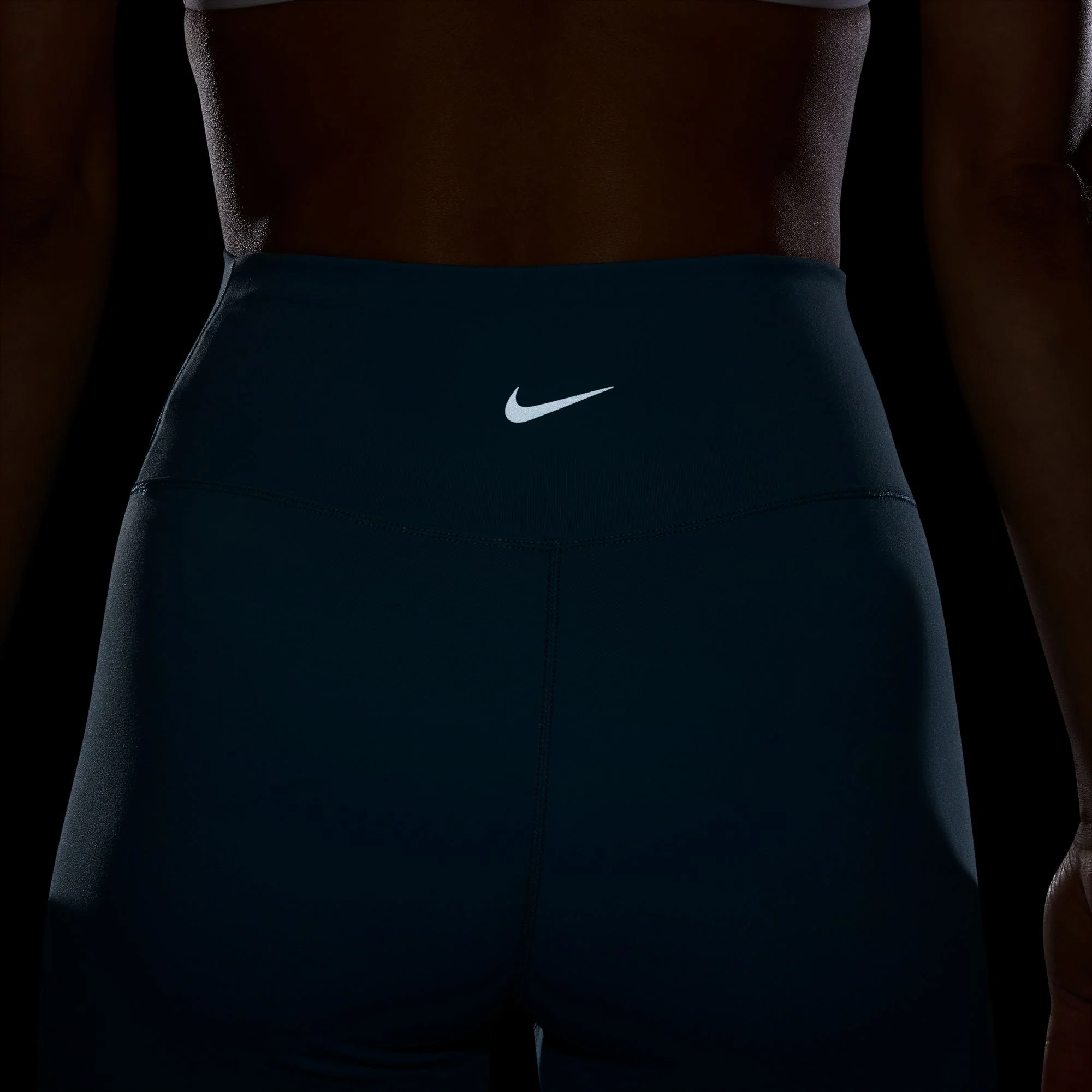 Nike Womens One High-Waisted Crop Leggings - Image 4