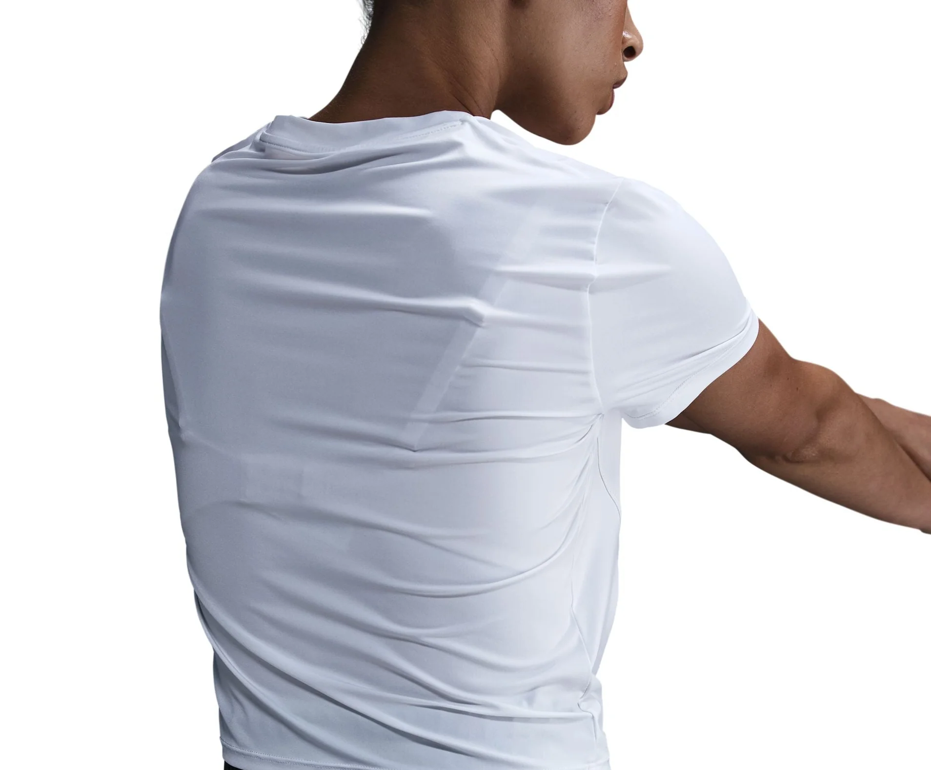 Nike Womens One Classic Twist Dri-FIT Short Sleeve T-Shirt - Image 5